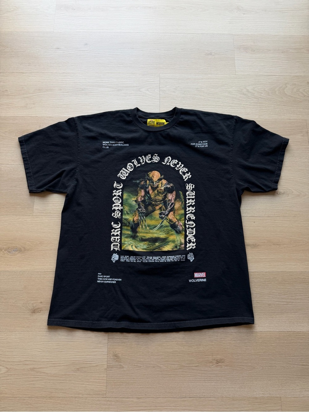 Darc Sport Never Surrender Oversized Tee
